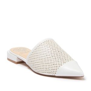 Vince Camuto Pointed Toe Leather Mule